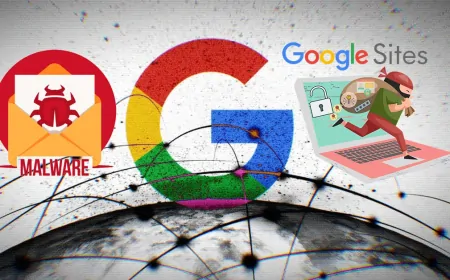 Hackers using Google Sites to spread banking malware