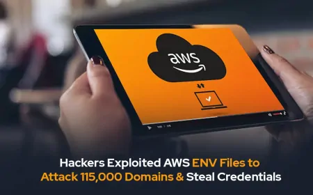 Cybercriminals Exploit AWS ENV Files to Target 115,000 Domains and Steal Credentials