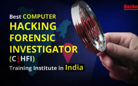 Best Computer Hacking Forensic Investigator (CHFI) Training Institute in India