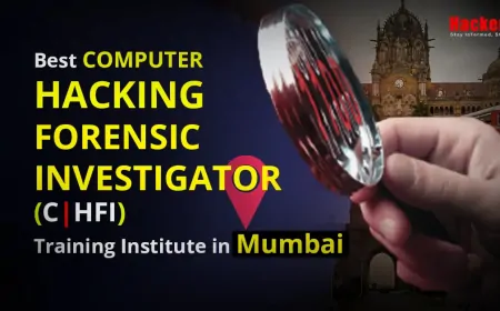 Best Computer Hacking Forensic Investigator (CHFI) Training Institute in Mumbai