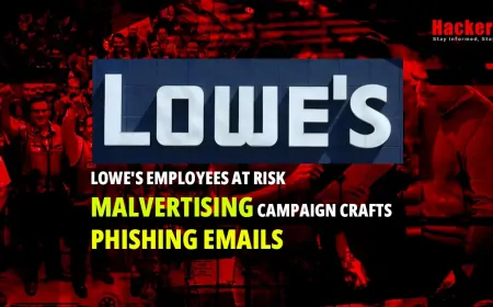 Lowe's Employees at Risk: Malvertising Campaign Crafts Phishing Emails