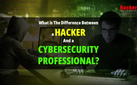 What is The Difference Between a Hacker And a CyberSecurity Professional?