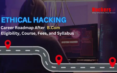 Ethical Hacking Career Roadmap After B.Com| Eligibility, Course, Fees, and Syllabus for 2024