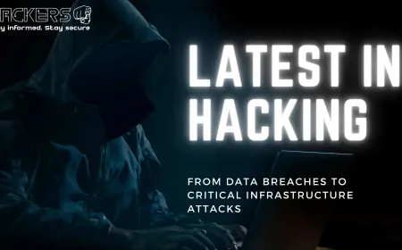 The Latest in Hacking From Data Breaches to Critical Infrastructure Attacks