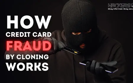 How Credit Card Fraud By Cloning Works