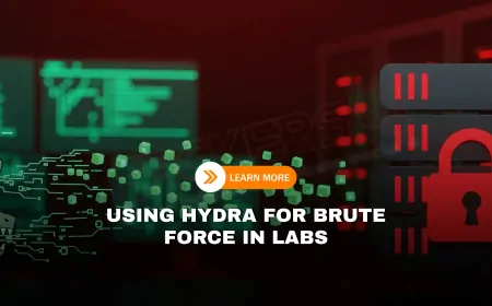 How to Use Hydra for Brute Force Attacks (Safely in Labs)