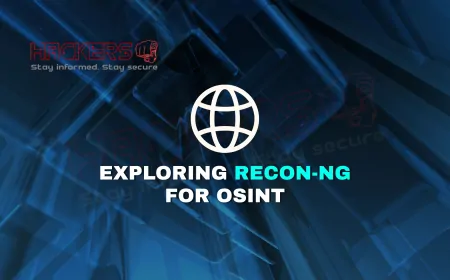 Exploring Recon-ng | A Framework for Open-Source Intelligence
