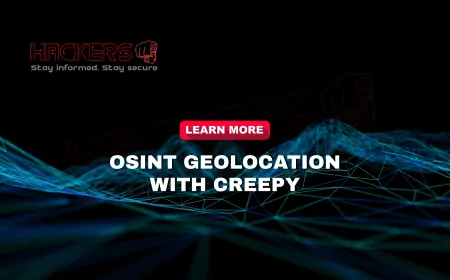 Leveraging Creepy for OSINT Geolocation Tracking