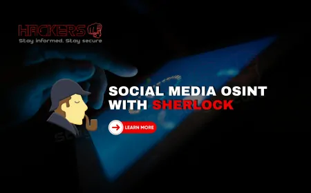 Uncovering Digital Footprints with Sherlock for Social Media OSINT