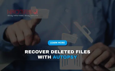 Step-by-Step Guide to File Recovery Using Autopsy
