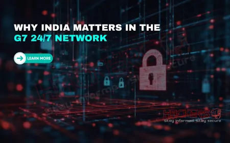Why Is India’s Role in the G-7 24/7 Network Important for Cybersecurity?