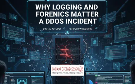 Why Logging and Forensics Matter After a DDoS Incident (Autopsy + Wireshark)