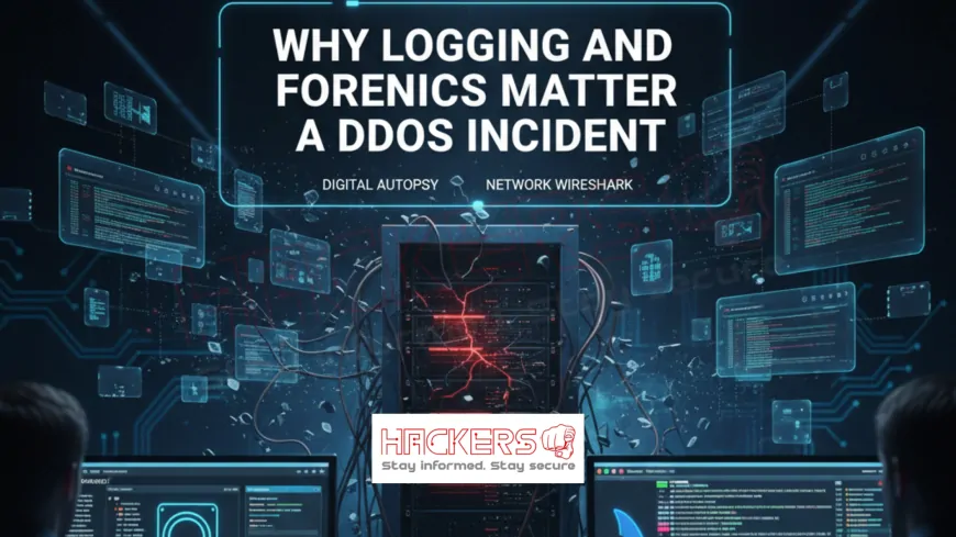 Why Logging and Forensics Matter After a DDoS Incident (Autopsy + Wireshark)