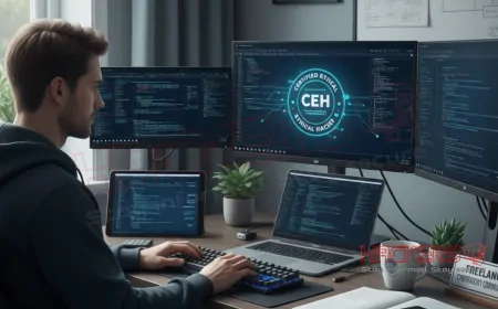 How Can You Use CEH Certification to Start Freelancing in Cybersecurity?