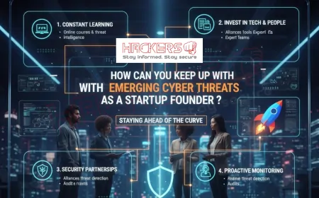 How Can You Keep Up with Emerging Cyber Threats as a Startup Founder?