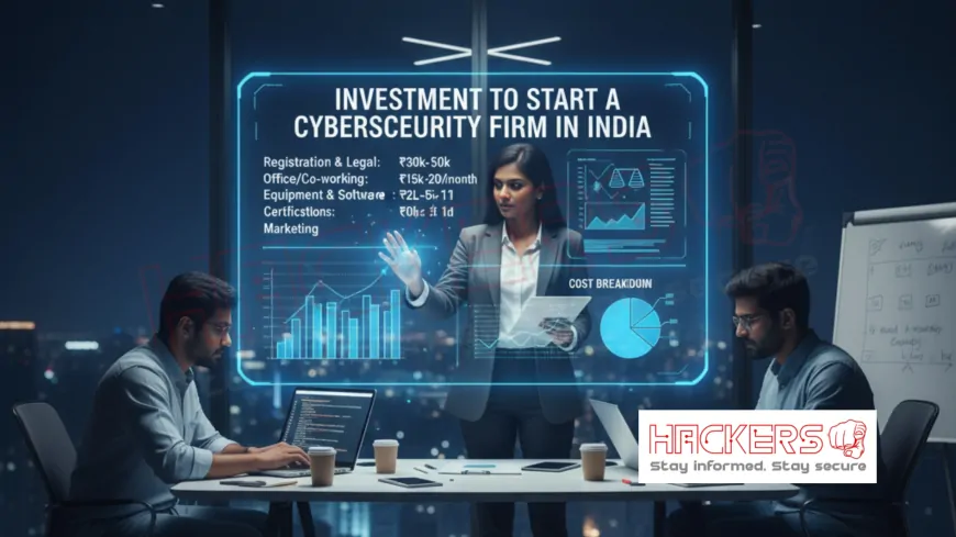 How Much Investment Do You Need to Start a Cybersecurity Firm in India?