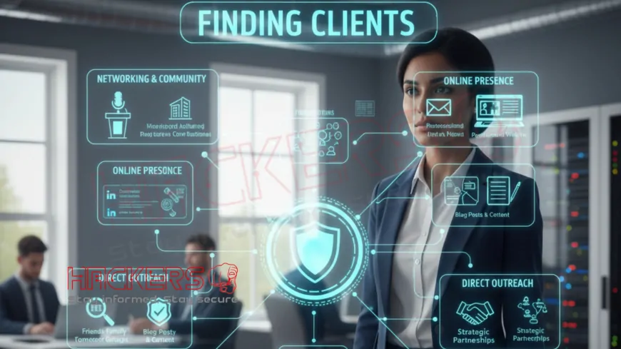 How Can You Find Clients for Your Cybersecurity Services as a Beginner?
