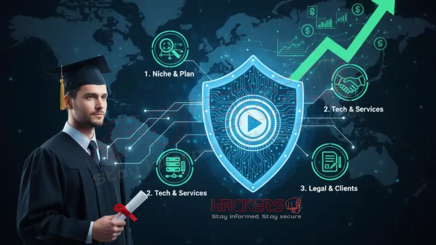 What Are the First Steps to Start a Cybersecurity Company After Graduation?