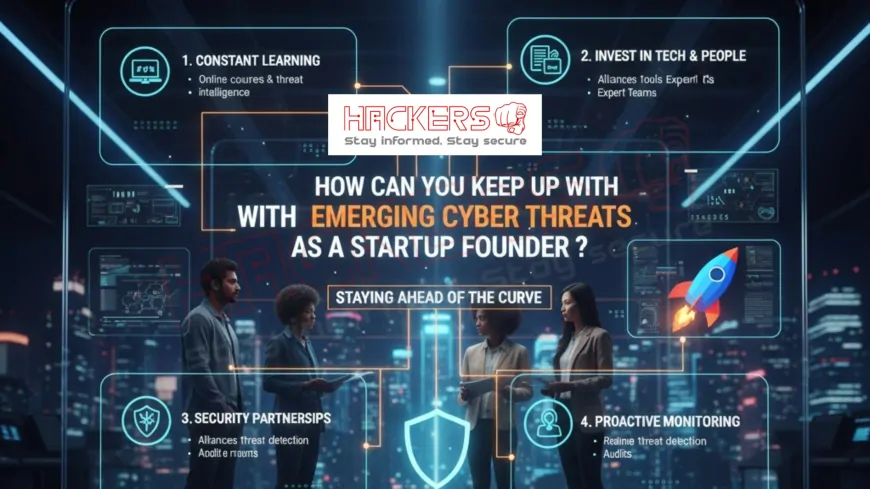 How Can You Keep Up with Emerging Cyber Threats as a Startup Founder?