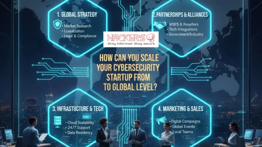 How Can You Scale Your Cybersecurity Startup from Local to Global Level?