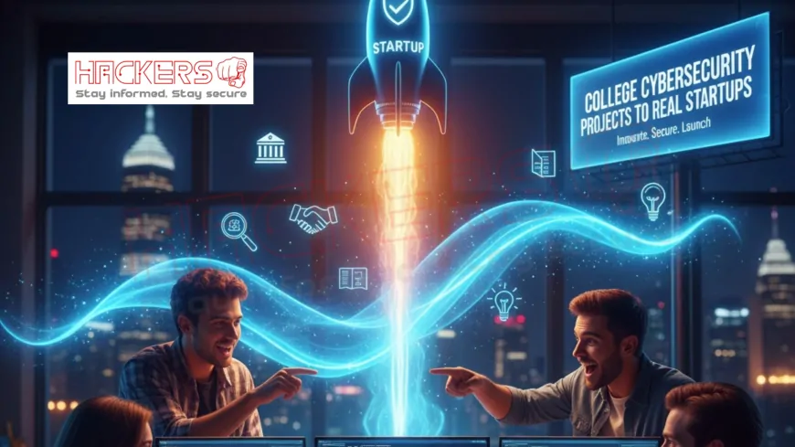 How to Turn College Cybersecurity Projects Into Real Startups