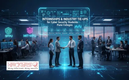 Internships & Industry Tie-Ups for Cyber Security Students in Pune Colleges