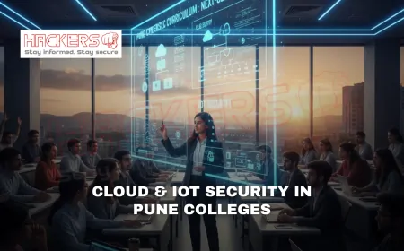 How Colleges in Pune Are Incorporating Cloud Security, IoT Security into their Curricula