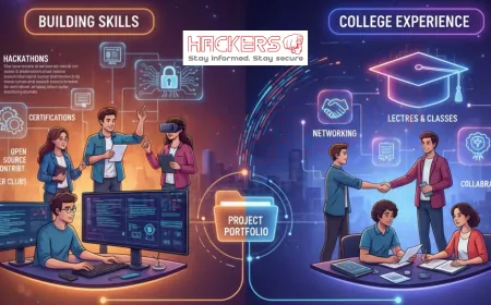 How Can Students Build a Strong Cybersecurity Portfolio in College?