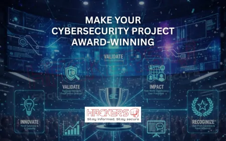 How to Turn Your Cybersecurity Project Into an Award-Winning Idea