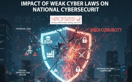Impact of Weak Cyber Laws on National Cybersecurity