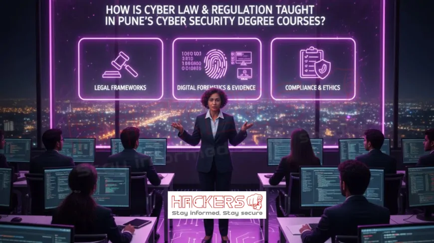 How Is Cyber Law & Regulation Taught in Pune’s Cyber Security Degree Courses?