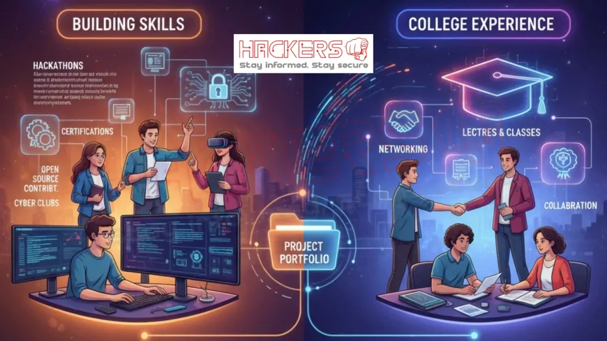 How Can Students Build a Strong Cybersecurity Portfolio in College?
