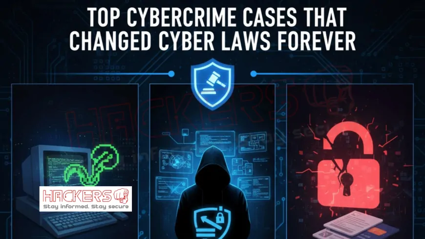 Top Cybercrime Cases That Changed Cyber Laws Forever
