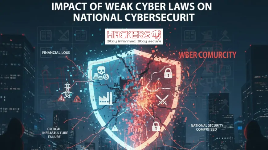 Impact of Weak Cyber Laws on National Cybersecurity