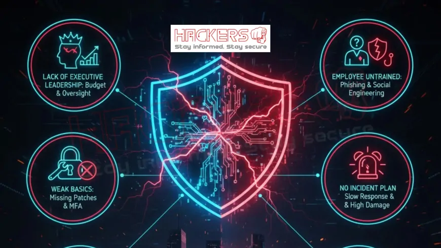 What Organizational Mistakes Lead to Cybersecurity Failures?