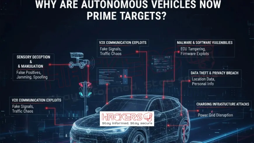 Why Are Autonomous Vehicles Now Prime Targets?