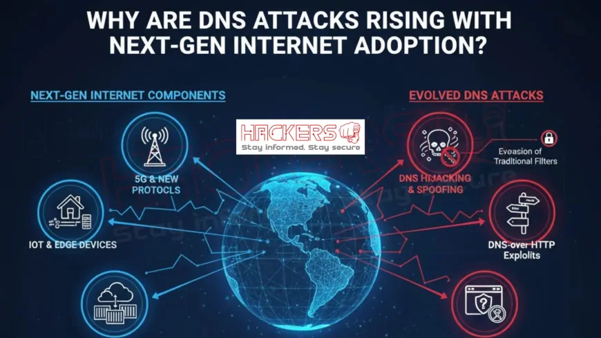 Why Are DNS Attacks Rising with Next-Gen Internet Adoption?