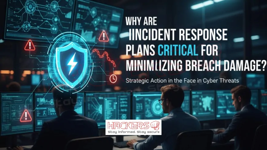 Why Are Incident Response Plans Critical for Minimizing Breach Damage?