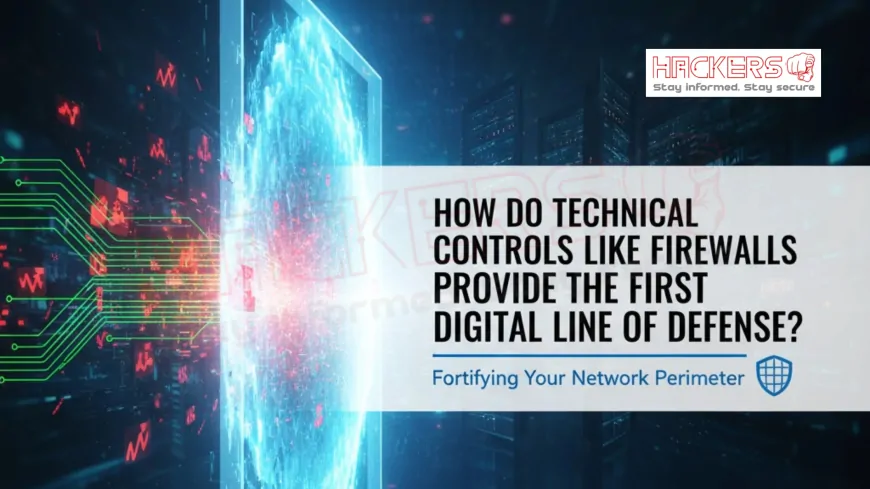 How Do Technical Controls Like Firewalls Provide the First Digital Line of Defense?