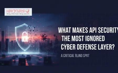What Makes API Security the Most Ignored Cyber Defense Layer?