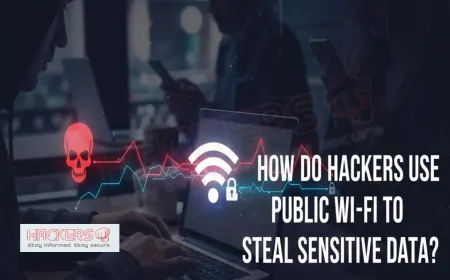 How Do Hackers Use Public Wi-Fi to Steal Sensitive Data?