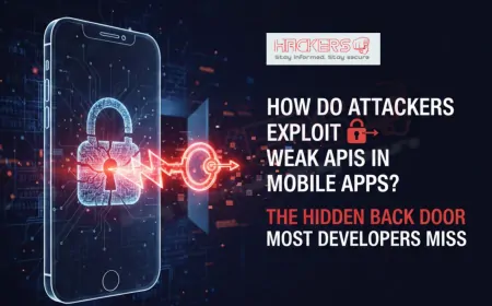 How Do Attackers Exploit Weak APIs in Mobile Apps? The Hidden Back Door Most Developers Miss