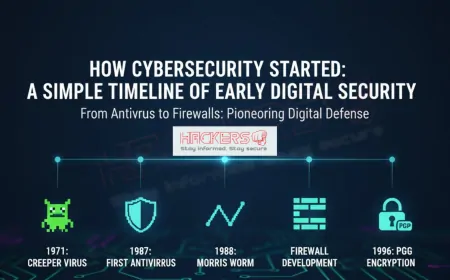 How Cybersecurity Started: A Simple Timeline of Early Digital Security