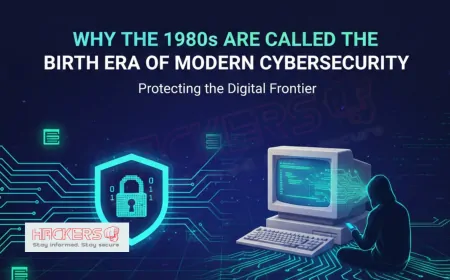 Why the 1980s Are Called the Birth Era of Modern Cybersecurity