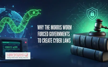 Why the Morris Worm Forced Governments to Create Cyber Laws