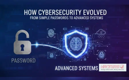 How Cybersecurity Evolved From Simple Passwords to Advanced Systems