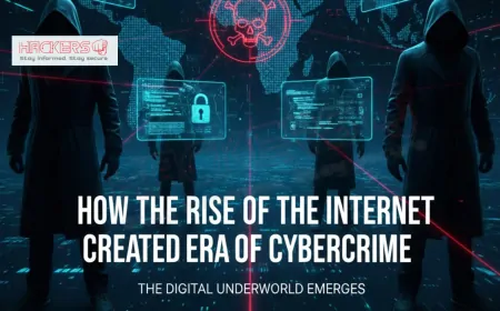 How the Rise of the Internet Created a New Era of Cybercrime
