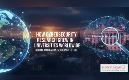 How Cybersecurity Research Grew in Universities Worldwide