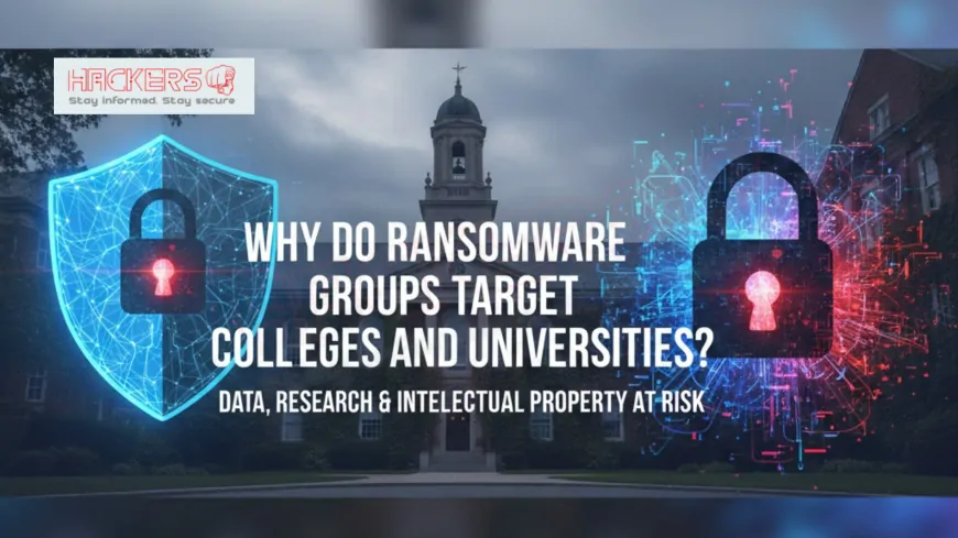 Why Do Ransomware Groups Target Colleges and Universities?