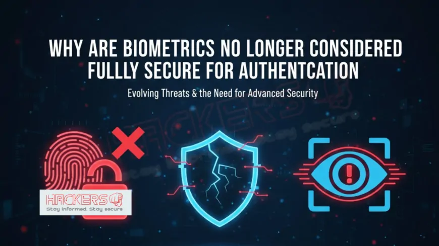 Why Are Biometrics No Longer Considered Fully Secure for Authentication in 2025?